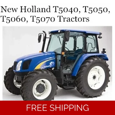 NEW HOLLAND T5040, T5050, T5060, T5070 TRACTORS PARTS MANUAL NEW HOLLAND T5040, T5050, T5060, T5070 TRACTORS PARTS MANUAL